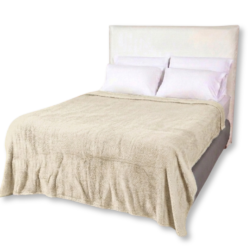 Manta Lisa Ultra Suave - Teddy  2 1/2 plazas