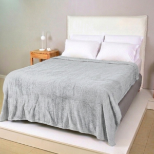 Manta Lisa Ultra Suave - Teddy  2 1/2 plazas - Imagen 4